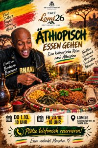 01.10.2026 – Äthiopien kulinarisch entdecken 🇪🇹