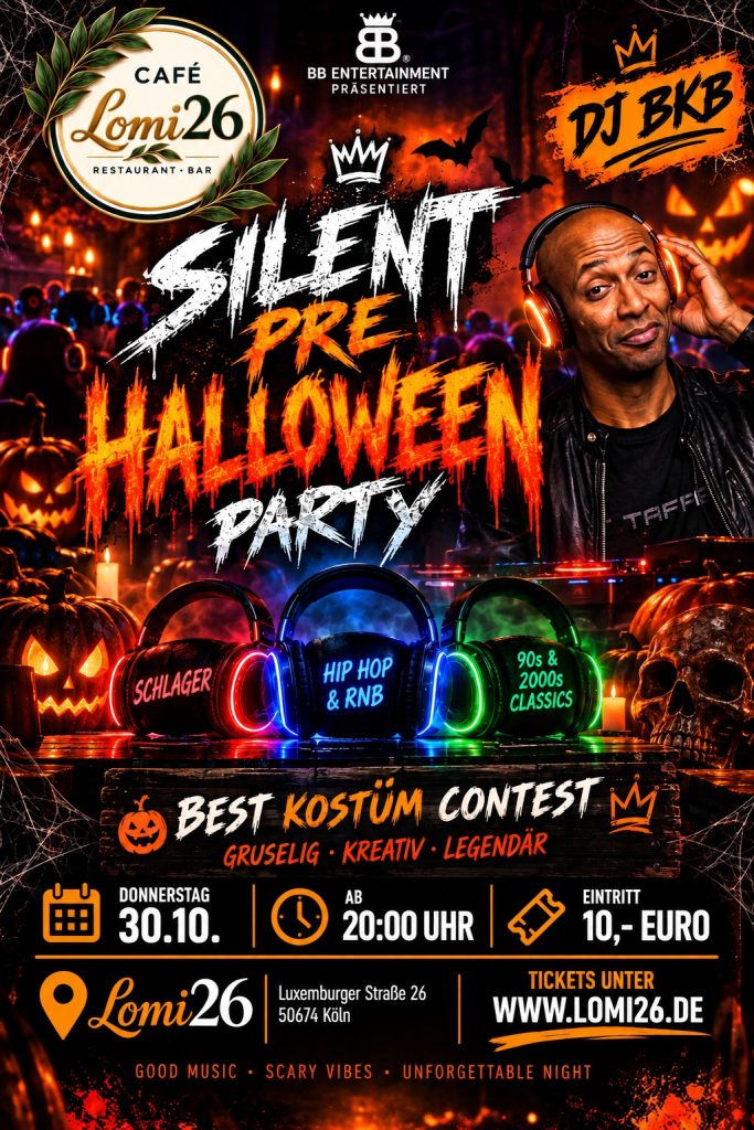 30.10.26 - Silent Pre-Halloween Party 🎧🎃 c53cc93b faf8 48c5 9c63 61245951bbd0