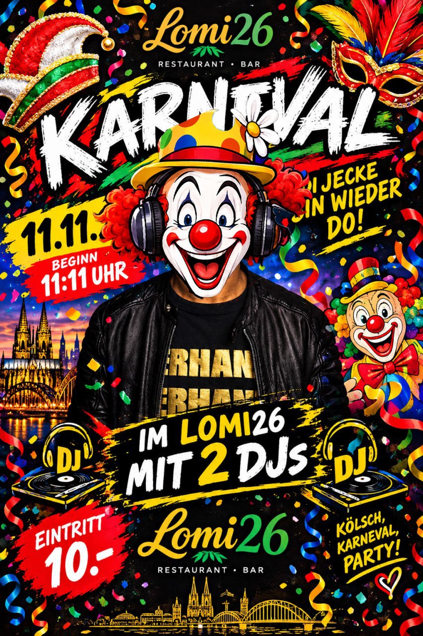 Lomi26 Karneval Köln 2026